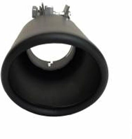 Black Horse Exhaust Muffler Tip, 3" inlet,4" outlet and 10" Length Single Wall Black Compatible with All Cars, Trucks and SUVs-MT-RR01BK in Saudi Arabia