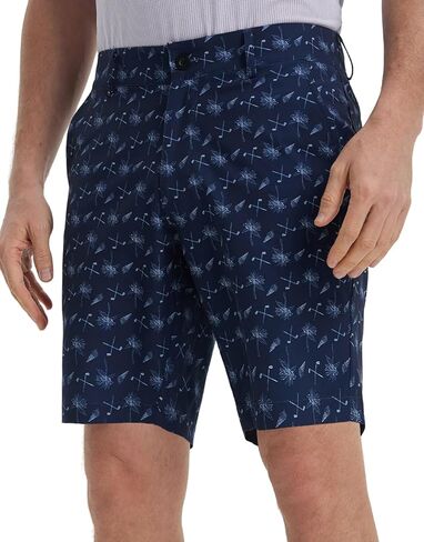 M Maelreg Golf Shorts Men Men Quick Quick 9 "تمتد خفيفة الوزن مقاومة للماء Flex Flex Flugh Fashion Sharts عارضة in Kuwait