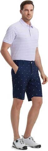 M Maelreg Golf Shorts Men Men Quick Quick 9 "تمتد خفيفة الوزن مقاومة للماء Flex Flex Flugh Fashion Sharts عارضة in Saudi Arabia