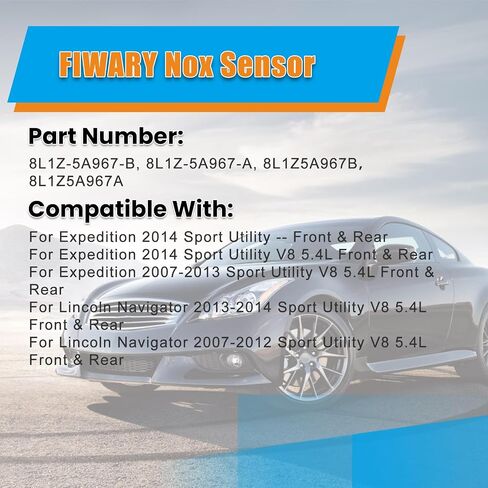 Air Suspension Ride Height Sensor Set fits for Expedition 2007-2014 V8 5.4L Sport Utility, for Lincoln Navigator 2007-2014 V8 5.4L Sport Utility Replace OE 8L1Z5A967A 8L1Z5A967B in Saudi Arabia