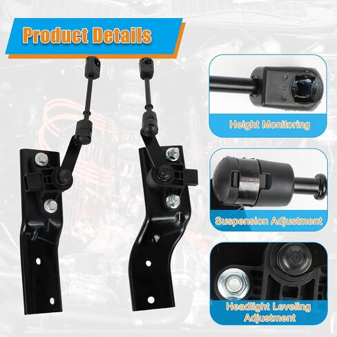 Air Suspension Ride Height Sensor Set fits for Expedition 2007-2014 V8 5.4L Sport Utility, for Lincoln Navigator 2007-2014 V8 5.4L Sport Utility Replace OE 8L1Z5A967A 8L1Z5A967B in Saudi Arabia