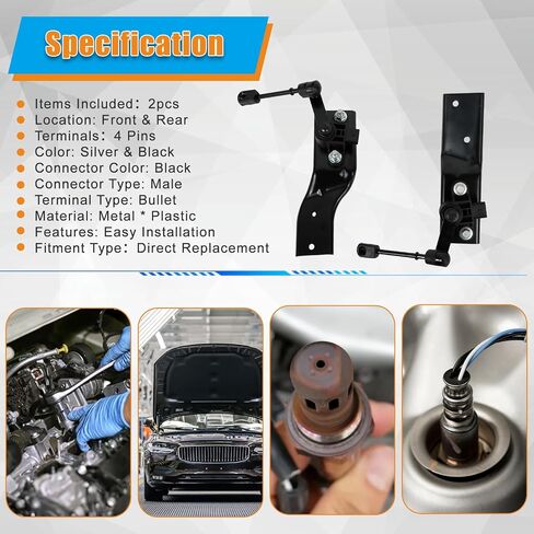 Air Suspension Ride Height Sensor Set fits for Expedition 2007-2014 V8 5.4L Sport Utility, for Lincoln Navigator 2007-2014 V8 5.4L Sport Utility Replace OE 8L1Z5A967A 8L1Z5A967B in Saudi Arabia