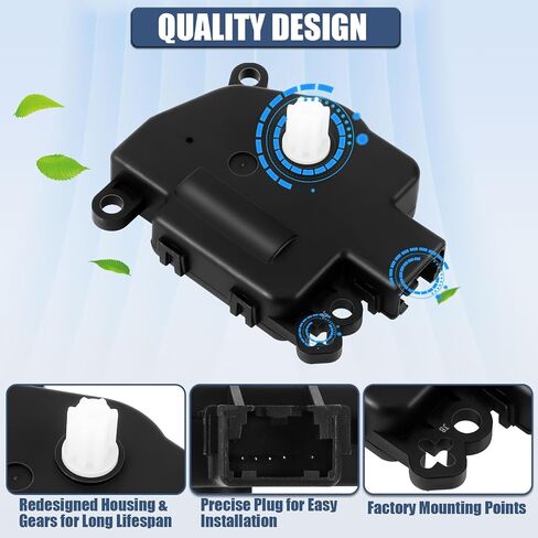 LCWRGS HVAC Heater Blend Actuator Actuator متوافق مع Ford F-150 ، Expedition ، Escape ، C-Max ، Lincoln Navigator ، Tribute ، Mercury Mariner ، 604-241 ، 8L8Z19E616C in Saudi Arabia