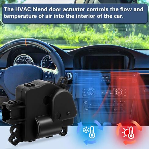 LCWRGS HVAC Heater Blend Actuator Actuator متوافق مع Ford F-150 ، Expedition ، Escape ، C-Max ، Lincoln Navigator ، Tribute ، Mercury Mariner ، 604-241 ، 8L8Z19E616C in Saudi Arabia