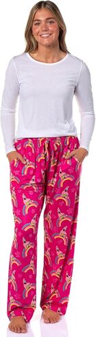 Spongebob Squarepants Women's Patrick Rainbow Tossed Print Sleep Pajama Pants for Adults in Saudi Arabia