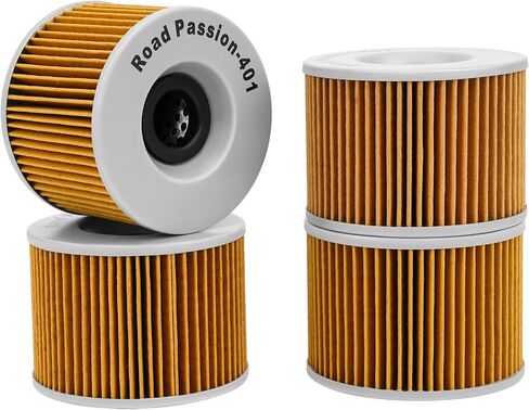 Road Passion CH6009 CH6012 High Performance Oil Filter for GL1000 GOLD WING 1975-1980/GL1100 A ASPENCADE 1982-1983/GL1100 GOLD WING 1980-1985(pack of 4) in Saudi Arabia