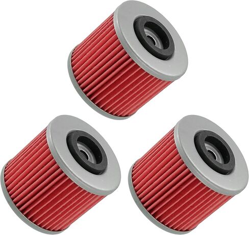 Caltric 3 Pack Filter متوافق مع Yamaha XV250 XV-250 V-Star 250 2008-2013 in Saudi Arabia