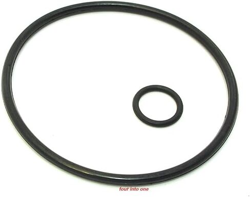 OEM Style Emgo Oil Filter O-Rings - Fits Honda CB400 CB500 CB550 CB650 CB750 GL1000 GL1100 GL1200 Gold Wing, Kawasaki EX250 KZ550 KZ650 KZ750 KZ1000 ZR550 ZX600 ZX750 ZX1000 ZX1100 Ninja in Saudi Arabia