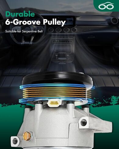 SCITOO AC Compressor 2002 2003 for Ch-evrolet Impala 3.4L 1996-2003 for Ch-evrolet Monte Carlo 3.4L in Saudi Arabia