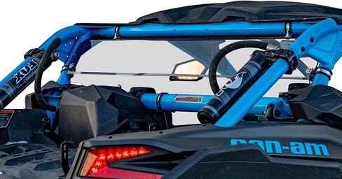الزجاج الأمامي الخفيف Superatv Light Light لـ Can-Am Maverick X3 (انظر التركيب) | الولايات المتحدة صنعت | مصنوع من 1/4 بوصة البولي- 250x أقوى من الزجاج | يسهل تثبيته in Saudi Arabia