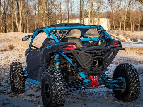 الزجاج الأمامي الخفيف Superatv Light Light لـ Can-Am Maverick X3 (انظر التركيب) | الولايات المتحدة صنعت | مصنوع من 1/4 بوصة البولي- 250x أقوى من الزجاج | يسهل تثبيته in Saudi Arabia