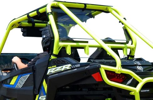 الزجاج الأمامي SuperAtv الخلفي لـ Polaris RZR 900 (انظر التنبؤ) | الولايات المتحدة صنعت | مصنوع من 1/4 بوصة البولي- 250x أقوى من الزجاج | يسهل تثبيته in Saudi Arabia
