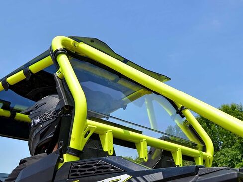 الزجاج الأمامي SuperAtv الخلفي لـ Polaris RZR 900 (انظر التنبؤ) | الولايات المتحدة صنعت | مصنوع من 1/4 بوصة البولي- 250x أقوى من الزجاج | يسهل تثبيته in Saudi Arabia