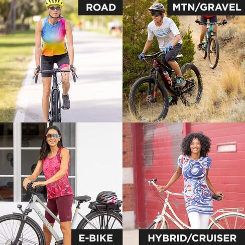 Terry Bike Shorts Women Padded Grand Touring Bike Shorts for Women Cycling with Pockets Compression Flex Air Tour Chamois in Saudi Arabia