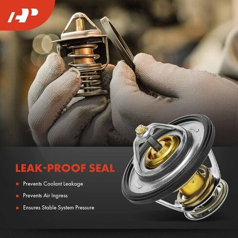 A-Premium Engine Soodant Thermostat متوافق مع Hyundai Sonata 2011-2012 ، Santa Fe Sport 2014 & Kia Optima 2011-2015 ، Sportage 2014-2016 ، 2.0L 2.4L in Saudi Arabia