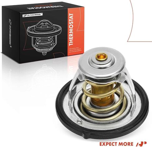 A-Premium Engine Soodant Thermostat متوافق مع Hyundai Sonata 2011-2012 ، Santa Fe Sport 2014 & Kia Optima 2011-2015 ، Sportage 2014-2016 ، 2.0L 2.4L in Saudi Arabia