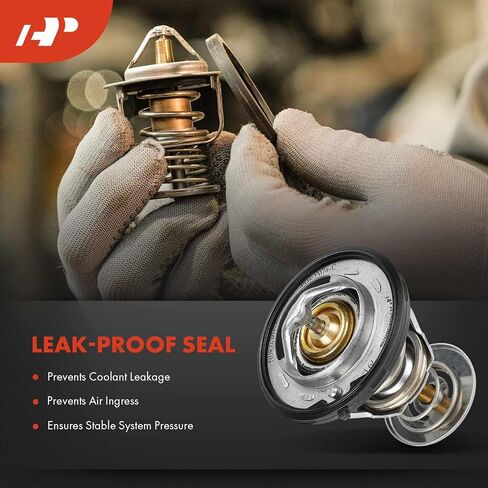 A-Premium Engine Toolant Thermostat مع حلقة O متوافقة مع شيفروليه سيلفرادو 1500 الكلاسيكية ، Silverado 2500 HD Classic ، Silverado 3500 HD ، Tahoe ، Camaro ، Colorado ، Express 1500 ، Corvette in Saudi Arabia