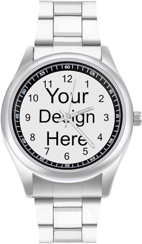 Custom Photo Watch - Personalized Watches with Your Own Picture/Text - For Men & Women in Saudi Arabia
