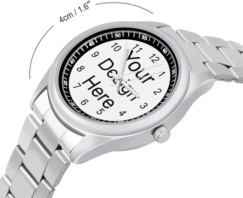 Custom Photo Watch - Personalized Watches with Your Own Picture/Text - For Men & Women in Saudi Arabia