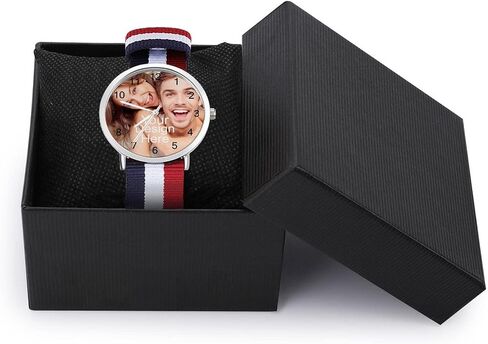 Custom Photo Watch - Personalized Watches with Your Own Picture/Text - For Men & Women in Saudi Arabia