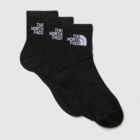 THE NORTH FACE Multisport Cush Quarter 3-Pack, Breathable Athletic Socks for Men & Women with Light Cushioning & Ribbed Cuff in Saudi Arabia