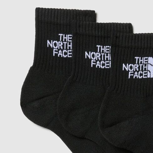 THE NORTH FACE Multisport Cush Quarter 3-Pack, Breathable Athletic Socks for Men & Women with Light Cushioning & Ribbed Cuff in Saudi Arabia