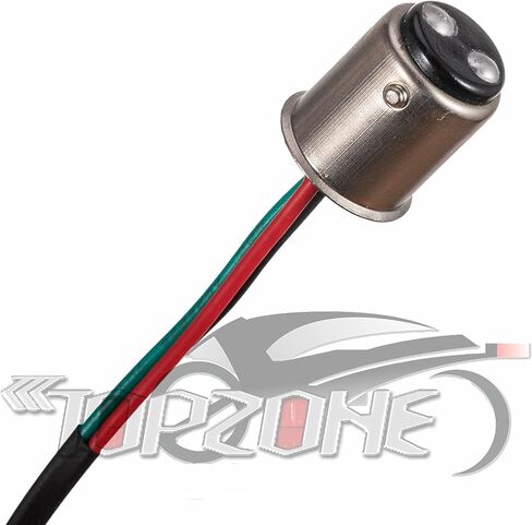 متوافق مع Harley-Davidson V-Rod ؛ مصباح LED LED Tail Light Lave+وظيفة إشارة الدوران المدمجة (النمط 1: LED Brake Wanillight+إشارة الدوران ، لون واضح) in Saudi Arabia