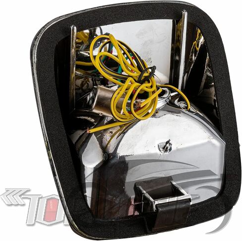 متوافق مع Harley-Davidson V-Rod ؛ مصباح LED LED Tail Light Lave+وظيفة إشارة الدوران المدمجة (النمط 1: LED Brake Wanillight+إشارة الدوران ، لون واضح) in Saudi Arabia