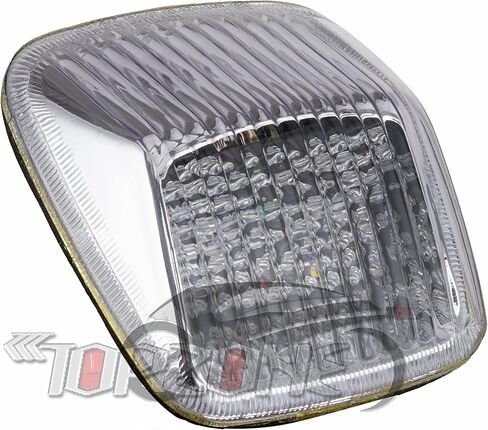 متوافق مع Harley-Davidson V-Rod ؛ مصباح LED LED Tail Light Lave+وظيفة إشارة الدوران المدمجة (النمط 1: LED Brake Wanillight+إشارة الدوران ، لون واضح) in Saudi Arabia