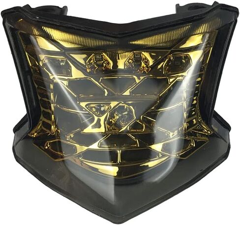 لـ Kawasaki Z900 Z650 Ninja650 Ninja 650 Tail Light Light LED LED متكامل الأضواء المدمجة Brake Blinkers Turn Disclals 2017 2018 2019 2020 (Gold) in Kuwait