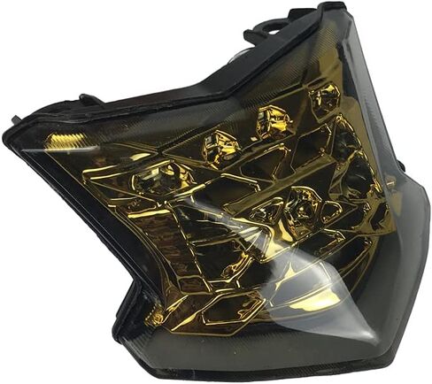 لـ Kawasaki Z900 Z650 Ninja650 Ninja 650 Tail Light Light LED LED متكامل الأضواء المدمجة Brake Blinkers Turn Disclals 2017 2018 2019 2020 (Gold) in Kuwait