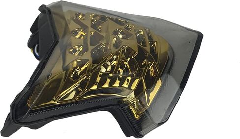 لـ Kawasaki Z900 Z650 Ninja650 Ninja 650 Tail Light Light LED LED متكامل الأضواء المدمجة Brake Blinkers Turn Disclals 2017 2018 2019 2020 (Gold) in Kuwait