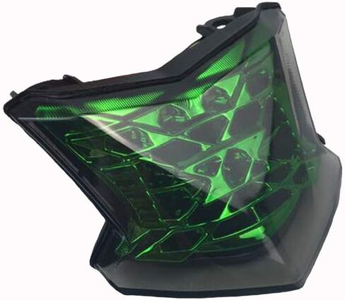 لـ Kawasaki Z900 Z650 Ninja650 Ninja 650 Tail Light Light LED LED متكامل الأضواء المدمجة Brake Blinkers Turn Disclals 2017 2018 2019 2020 (Gold) in Kuwait