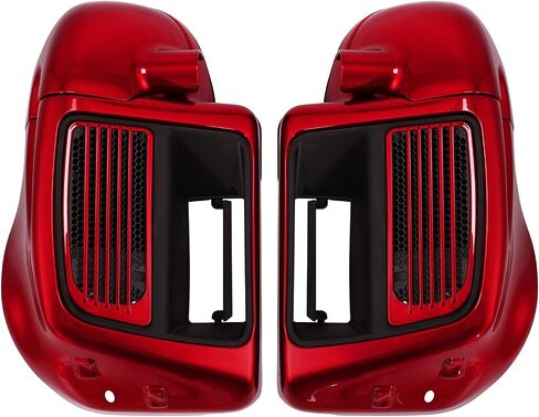HR3 ، 2016 REGHT Mysterious Red Sunglo/Velocity Red Sunglo Vented Fairing تناسب النوبات لعام 2014 لاترا هارلي المبرد بالمياه ، و road glide ultra ، و Electra Glide ، و Tri Glide Ultra in Kuwait