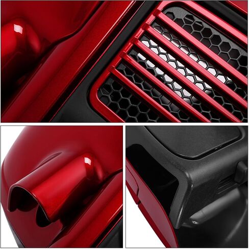 HR3 ، 2016 REGHT Mysterious Red Sunglo/Velocity Red Sunglo Vented Fairing تناسب النوبات لعام 2014 لاترا هارلي المبرد بالمياه ، و road glide ultra ، و Electra Glide ، و Tri Glide Ultra in Kuwait