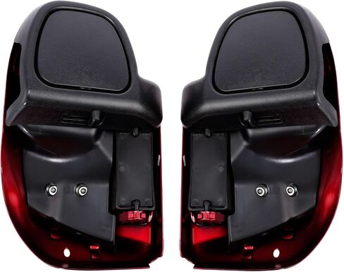 HR3 ، 2016 REGHT Mysterious Red Sunglo/Velocity Red Sunglo Vented Fairing تناسب النوبات لعام 2014 لاترا هارلي المبرد بالمياه ، و road glide ultra ، و Electra Glide ، و Tri Glide Ultra in Kuwait
