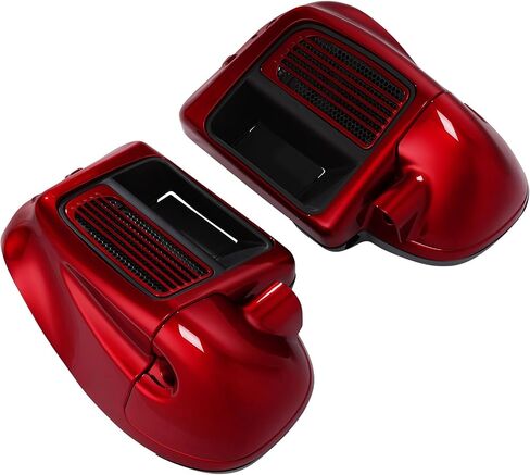 HR3 ، 2016 REGHT Mysterious Red Sunglo/Velocity Red Sunglo Vented Fairing تناسب النوبات لعام 2014 لاترا هارلي المبرد بالمياه ، و road glide ultra ، و Electra Glide ، و Tri Glide Ultra in Kuwait