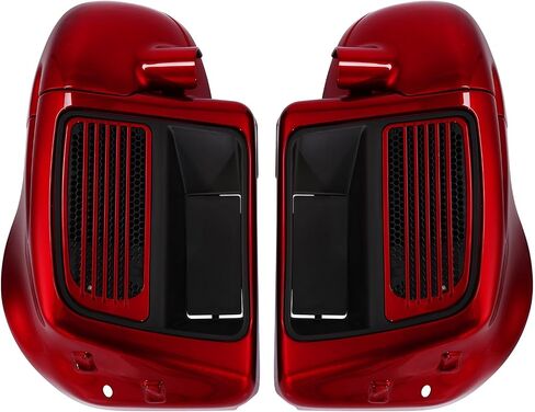 HR3 ، 2016 REGHT Mysterious Red Sunglo/Velocity Red Sunglo Vented Fairing تناسب النوبات لعام 2014 لاترا هارلي المبرد بالمياه ، و road glide ultra ، و Electra Glide ، و Tri Glide Ultra in Kuwait