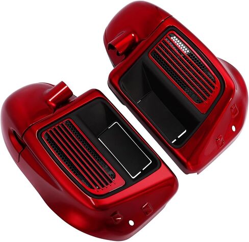 HR3 ، 2016 REGHT Mysterious Red Sunglo/Velocity Red Sunglo Vented Fairing تناسب النوبات لعام 2014 لاترا هارلي المبرد بالمياه ، و road glide ultra ، و Electra Glide ، و Tri Glide Ultra in Kuwait