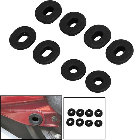 8pcs Rubber Side Cover Grommets Fairing Set For Honda Goldwing 1500 GL1500SE GL1500A GL1500A Aspencade GL1500I Interstate 1988-2000 in Saudi Arabia