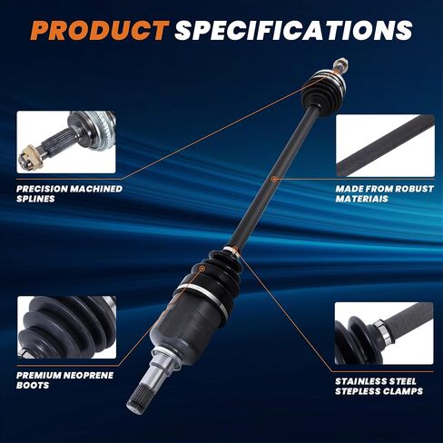 Front CV Axle Shaft Assembly Pair 2pcs 15868123 Compatible for Chevy Silverado 1500 Tahoe Suburban 07-20 Compatible for GMC Sierra 1500 Yukon 07-20 Left or Right CV Joint Shaft Assembly in Saudi Arabia