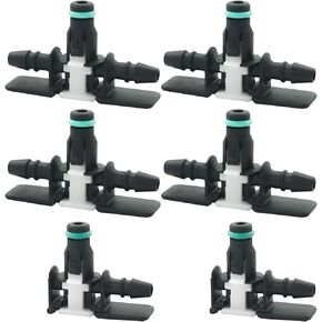 68229388AA حقن الوقود إرجاع نوبات ملاءمة رام جراند شيروكي Ecodiesel 3.0L ، 4pcs "T" 2PCS "L" in Kuwait