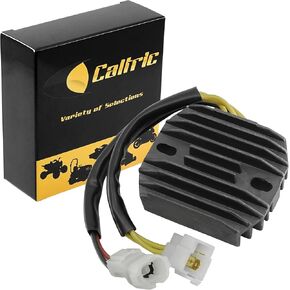 Caltric Regulator Rectifier Compatible with Arctic Cat 300 4X4 Red Green 2001 2002 2003 2004 2005 Atv in Kuwait