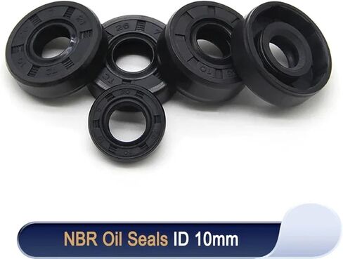 5pcs معرف ختم الزيت 10 مم TC-10 * 17/18/19/20/22/25/26 * 5/7/8/10 مم نتريل عمود رط in Saudi Arabia