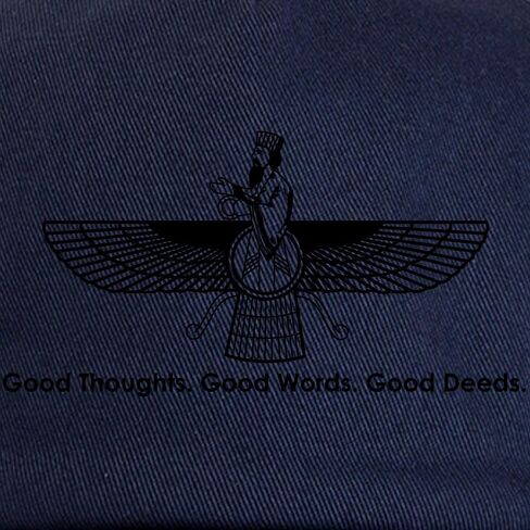CafePress Farvahar Design II: Good Thoughts, Words, Deeds Ca Adjustable Baseball Cap in Saudi Arabia