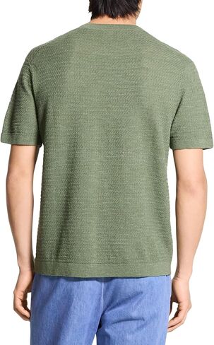 Theory Men's Kolben Shirt in Pacific Linen in Saudi Arabia