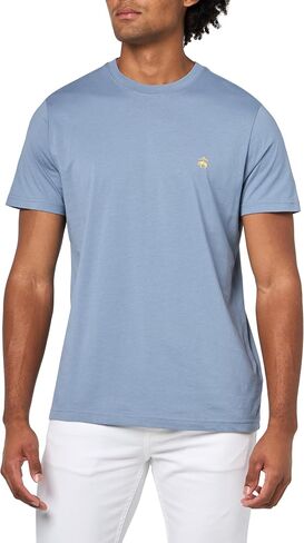 Brooks Brothers Men's Supima Cotton Crewneck Logo Short Sleeve T-Shirt in Saudi Arabia