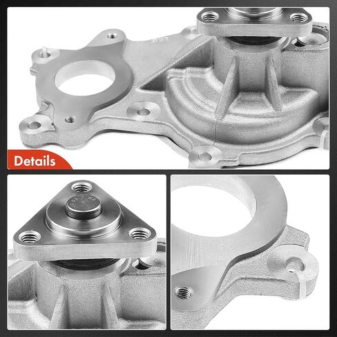 مضخة مياه A-premium W/O-Ring [DoHC ، 6cyl 3.5L 3.7L] متوافق مع Ford F-150 14-17 ، موستانج 11-17 ، Transit-350 HD 15-19 ، Transit-150 Transit-350 15-19 in Saudi Arabia