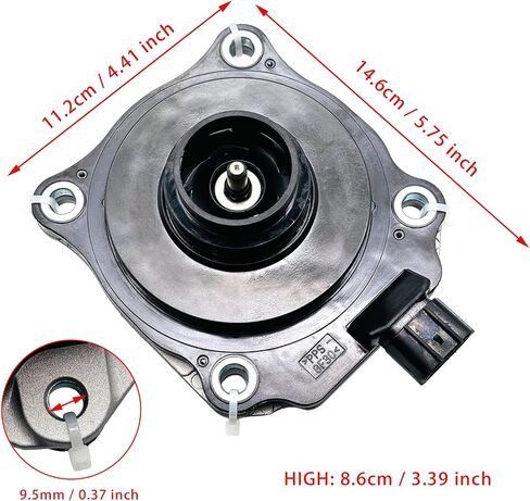 16032-25010 Coolant Electric Water Pump Engine Replacement for 2018-2020 Toyota Camry 2018-2021 Lexus es300h Hybrid 2.5L Engine Gasoline 2019-2022 Toyota RAV4 Toyota Avalon Replaces 16032-F0012 in Kuwait