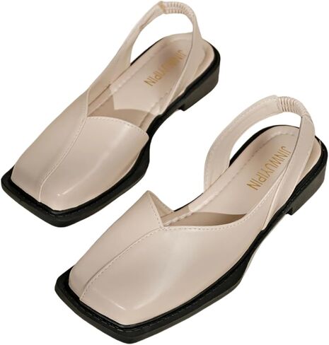 Women's Fashion Pumps - Square Toe, Chunky Heel, All-Season Comfort Shoes, Everyday Stylish Wear in Saudi Arabia